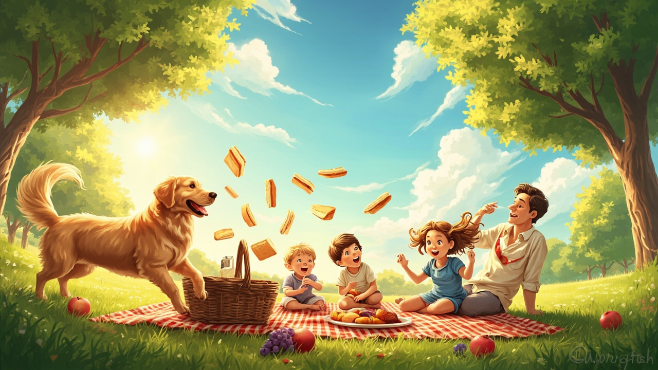 A Sunny Picnic in the Park