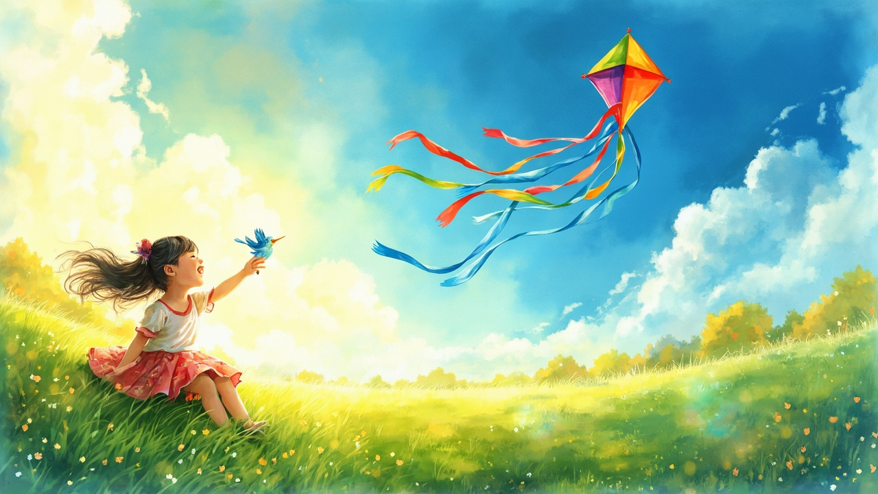 The Colourful Kite