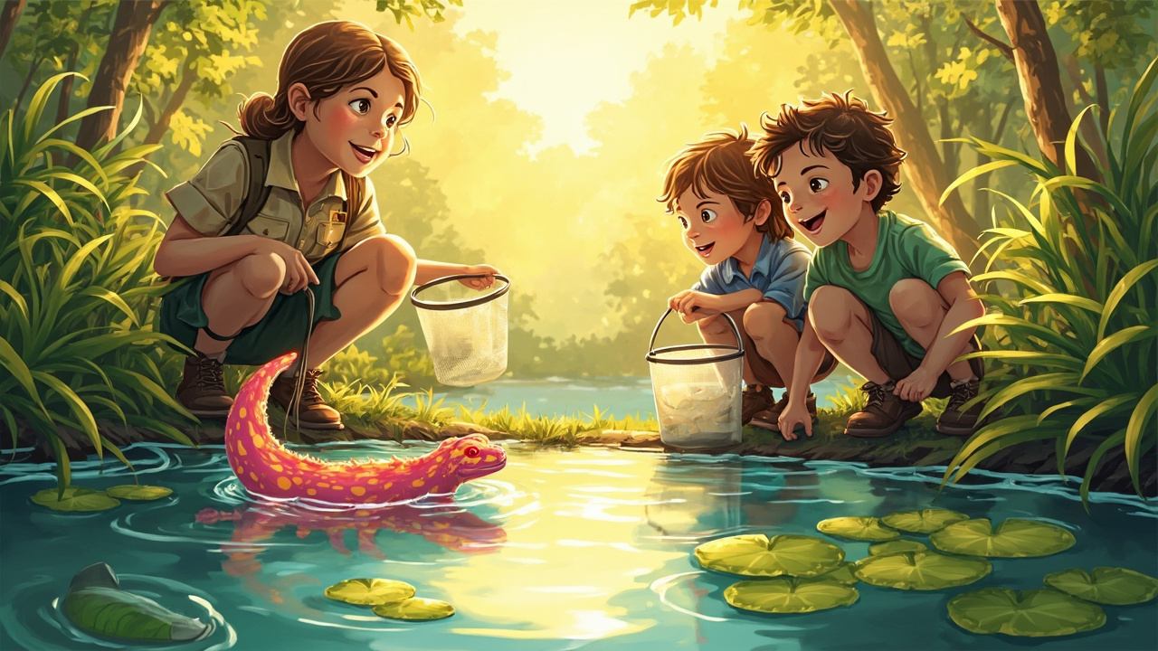 Something in the Pond