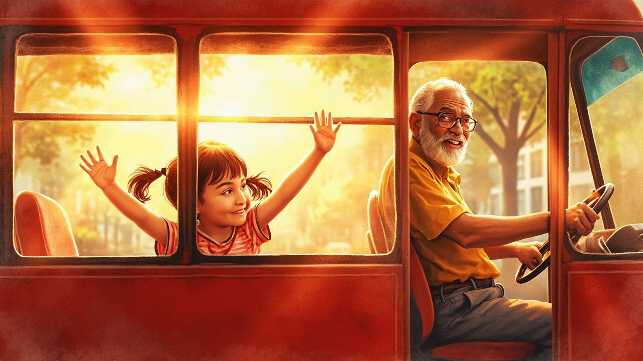 The Little Red Bus