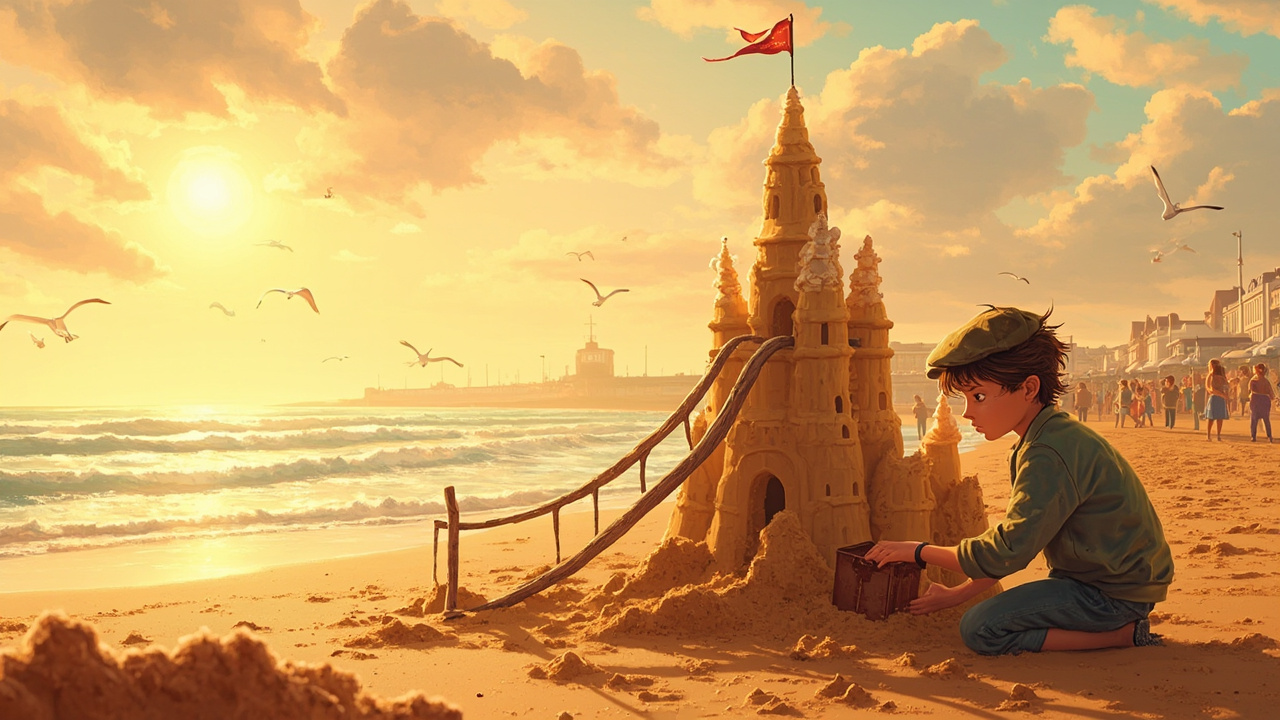 The Secret of the Seaside Sandcastle