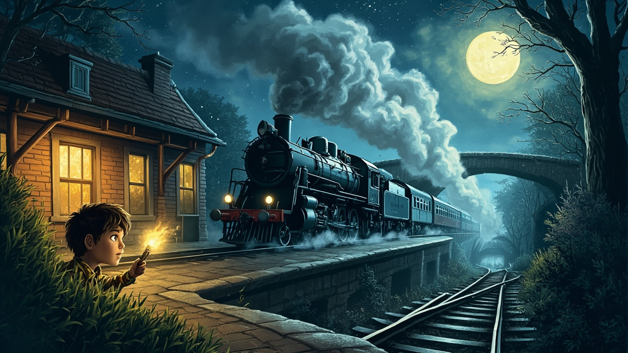 The Secret of the Silent Steam Train