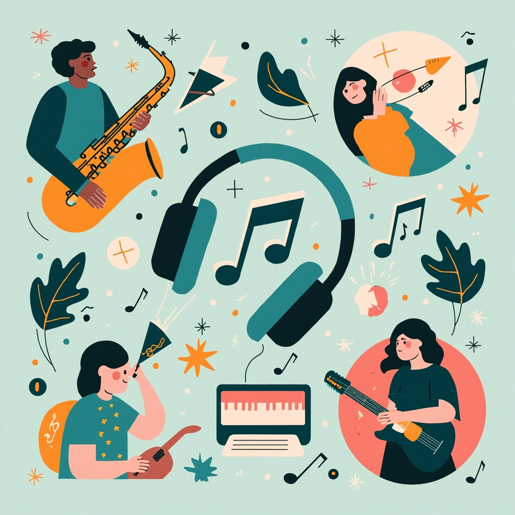 Talk about types of music