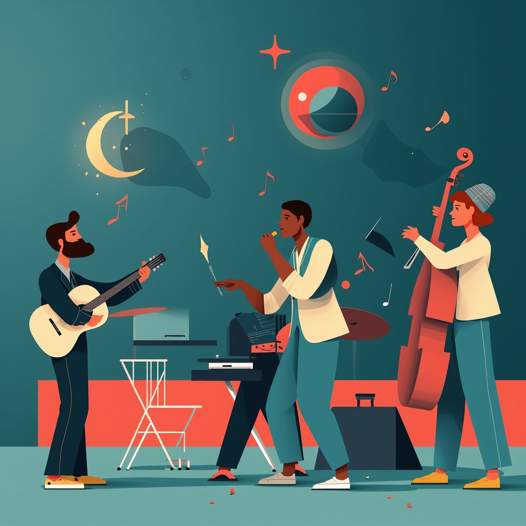 Talk about musicians and songs