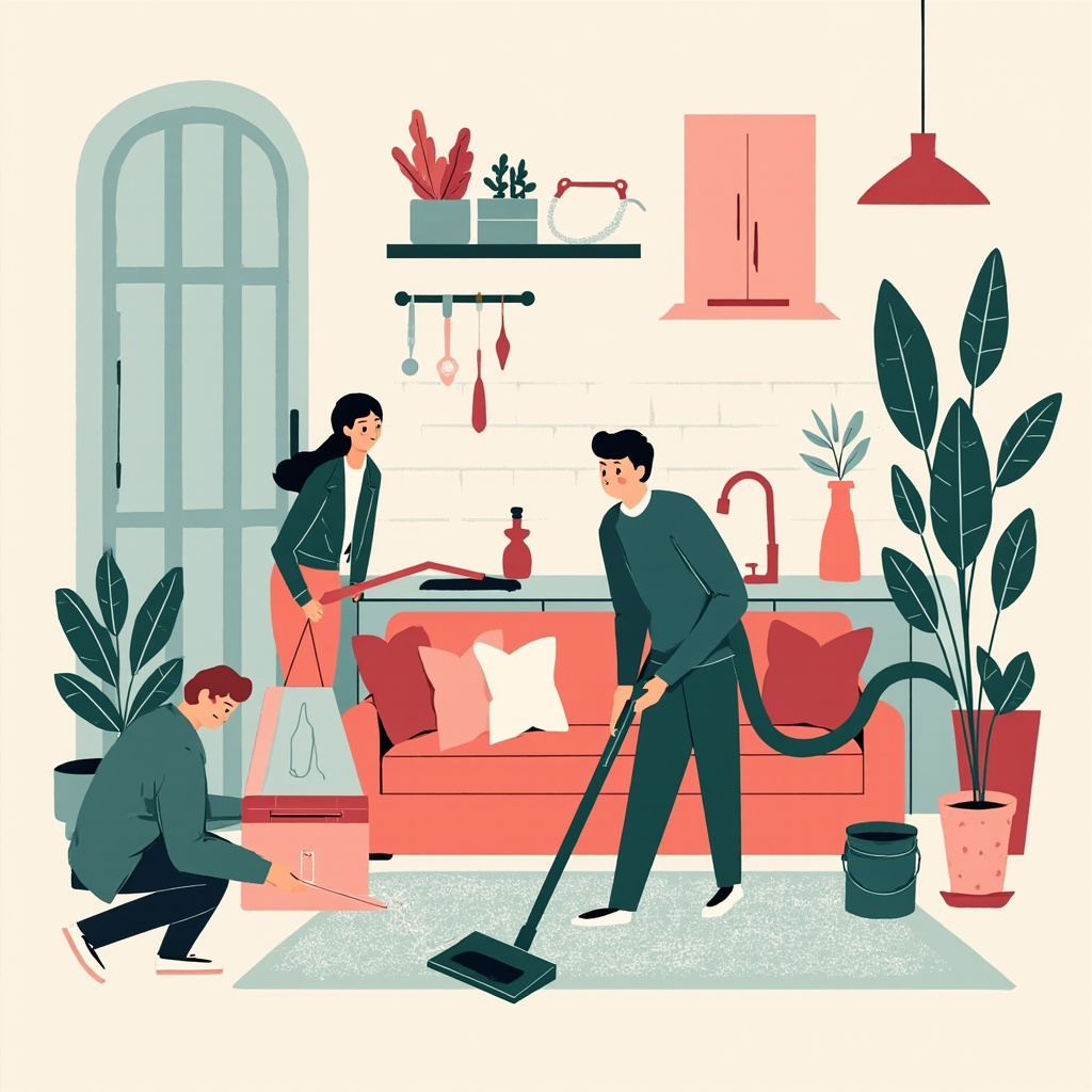 Talk about chores at home