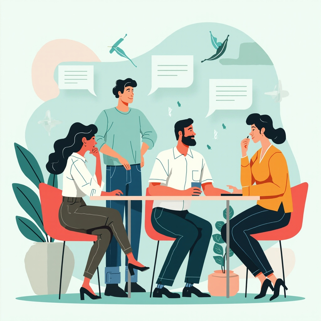 Make small talk about character