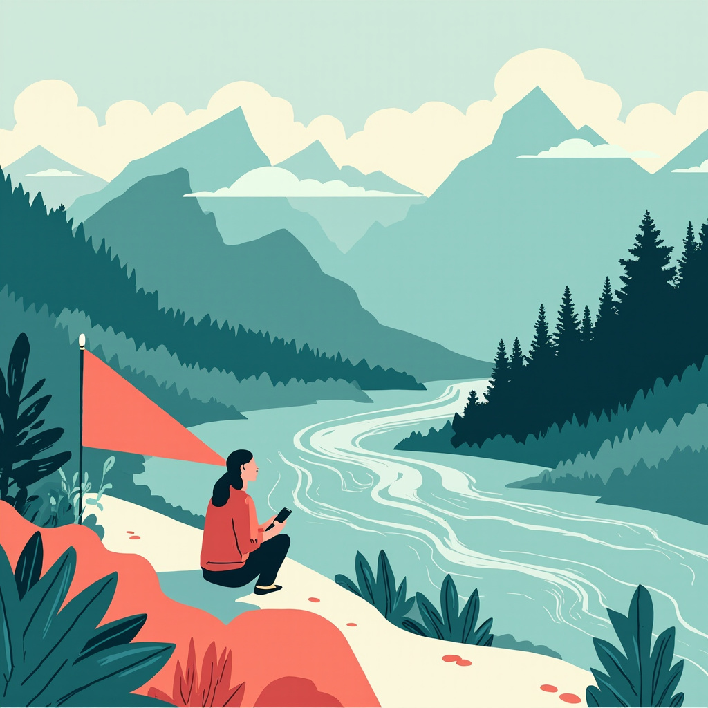 Look at landscape photos