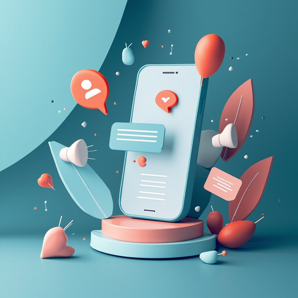 Look at social media posts