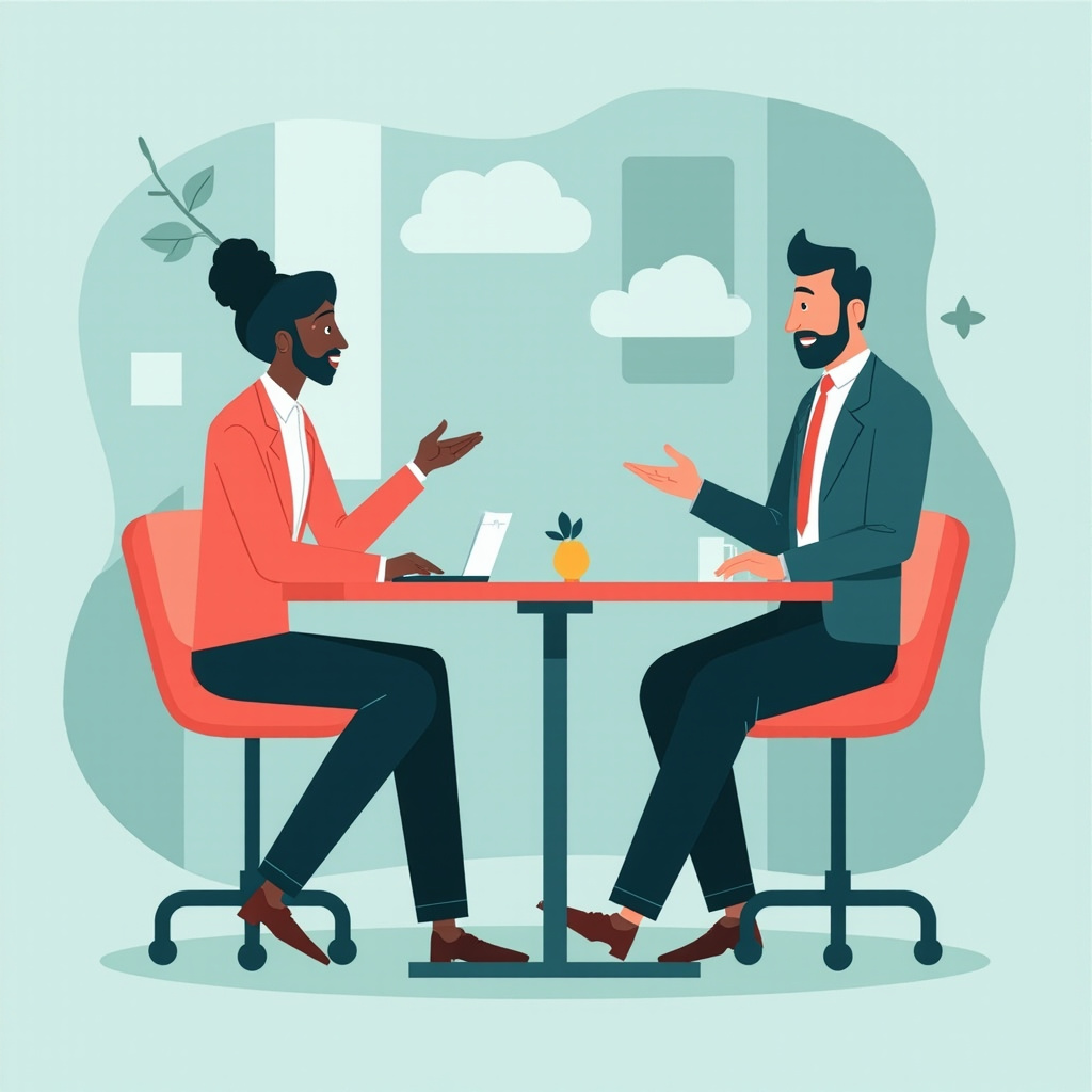 Perform in a job interview
